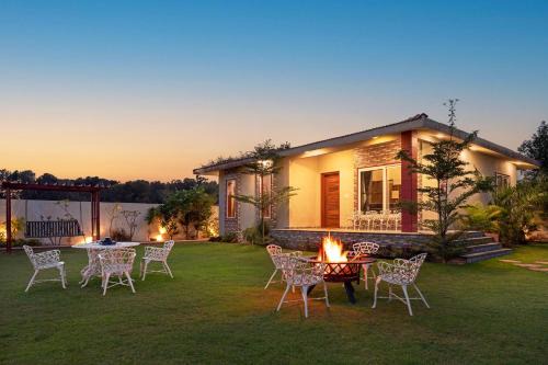 Jaipur District Villa | Inaayat Villa by StayVista - Luxe Retreat with Pool & Garden