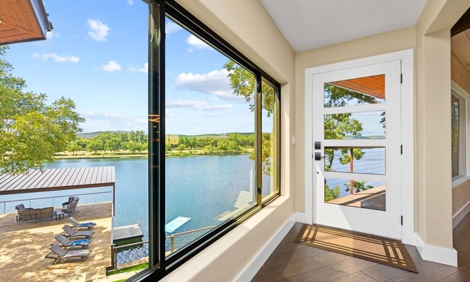 Burnet House | Incredible home on constant level Lake LBJ, booking now for the summer of 2024!