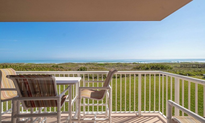 Cocoa Beach Condo | Incredible Ocean View | Heated Pool | 2b/2b | Private Beach Access