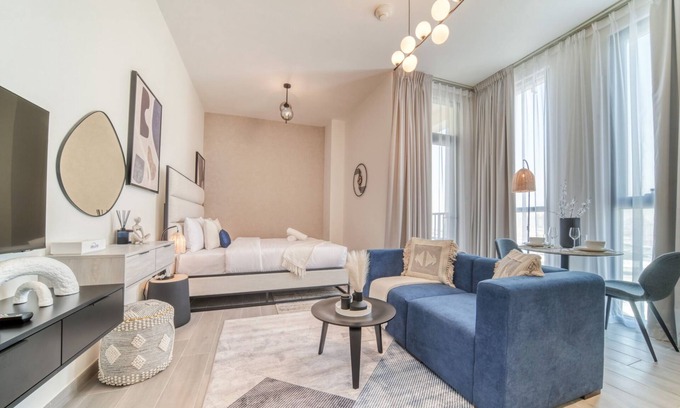 Dubai Production City Apartment | Incredible Studio at Mesk 1 Midtown Dubai Production City by Deluxe Holiday Homes