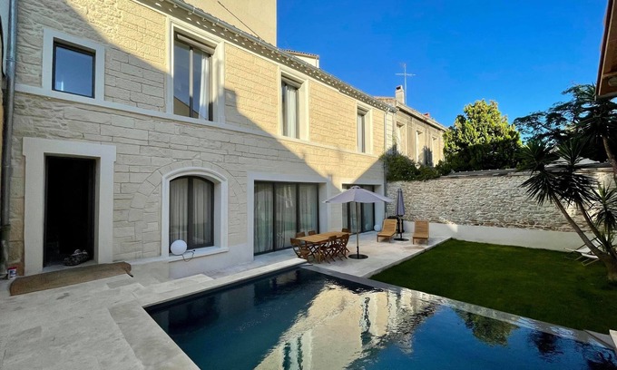 Ecusson House | Incredible villa with swimming pool and garden - Coeur ville Montpellier