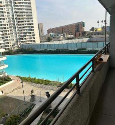 Macul Apartment | Increible departamento en Macul con laguna navegable