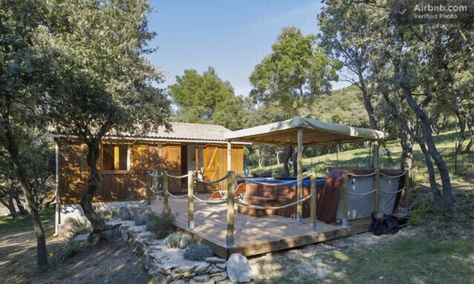 Saze Ski Chalet | Independent cottage with private hot tub near AVIGNON