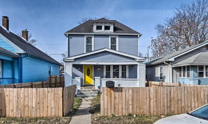 Indianapolis House | Indianapolis Home ~ 1 Mi to Fountain Square