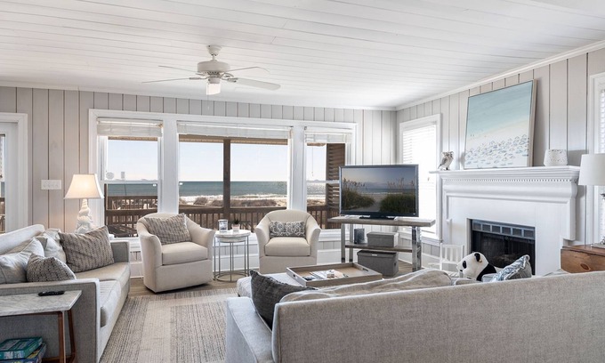 Atlantic Beach House | Inhale Exhale Cottage, Oceanfront House, located in Atlantic Beach, NC!