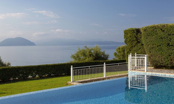 Evgiros Villa | Ionian Calm Green Villa Lefkada