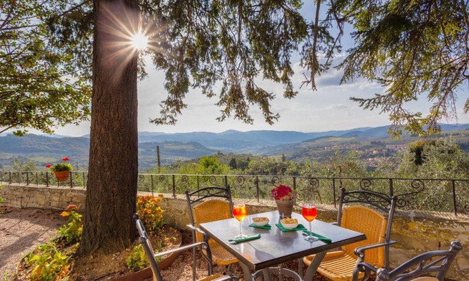 Pelago Apartment | ISA-Farmhouse with swimming-pool in Chianti-area in the middle of Tuscan nature