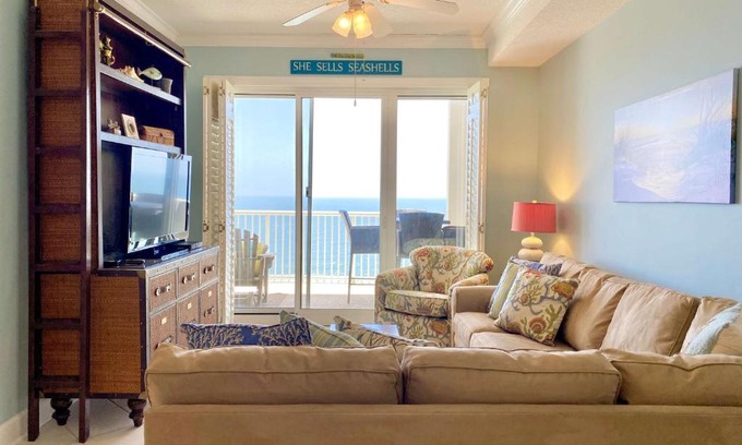 Gulf Shores House | Island Royale P103 by ALBVR - Beachfront Penthouse living at its best - Gorgeous views