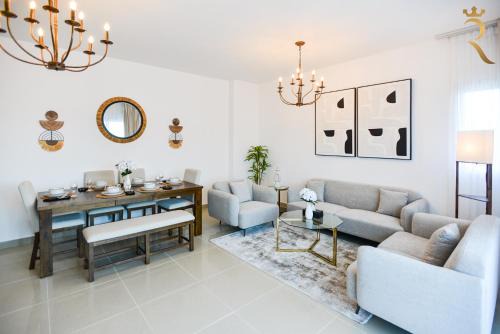 Abu Dhabi Apartment | Jasmine Grove 3BR Serene View Escape