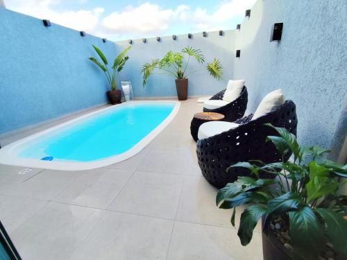 Pontal do Parana House | Jk Beach House Praia de Leste- Piscina e Ar condicionado