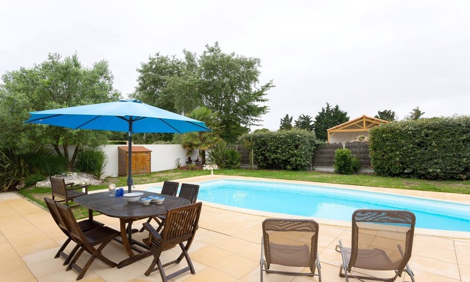 Saint-Jean-de-Monts Villa | Joli Villa | Proche de la plage + Parking Gratuit