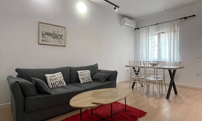 Tirana Apartment | Kadare · City-Center Apartment with Balcony