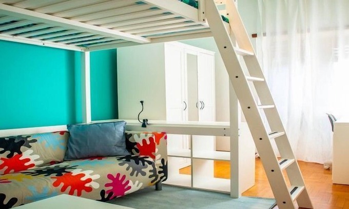 Quartiere XVII Trieste Apartment | KAMCHŪ APARTMENTS VILLA CHIGI: PRIVATE DOUBLE BEDROOM #L1
