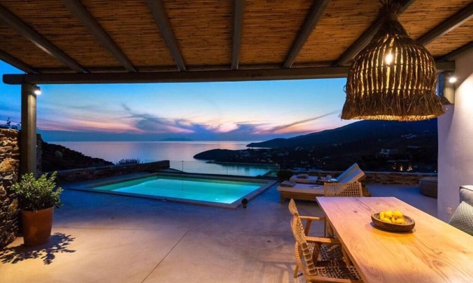 Exomvourgo Villa | KaYa Tinos Luxury Villa - Helios