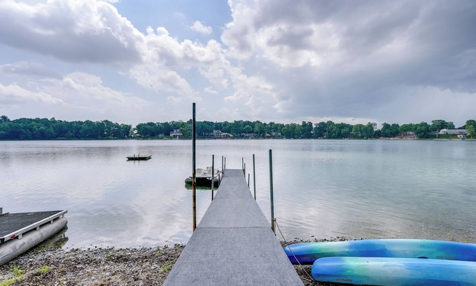 Bronson House | Kayaks, Rowboat & Game Room - Gilead Lake Getaway!