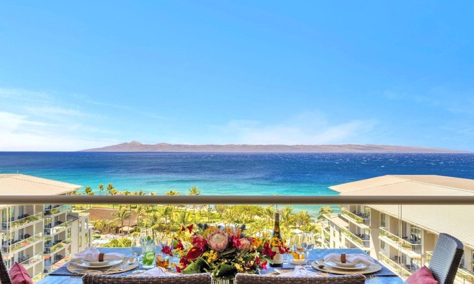 Honokowai Condo | KBM Resorts | FREE CAR | Honua Kai Konea | Beach Front 3-Bedroom Penthouse with Private Viking BBQ! HKK-1029