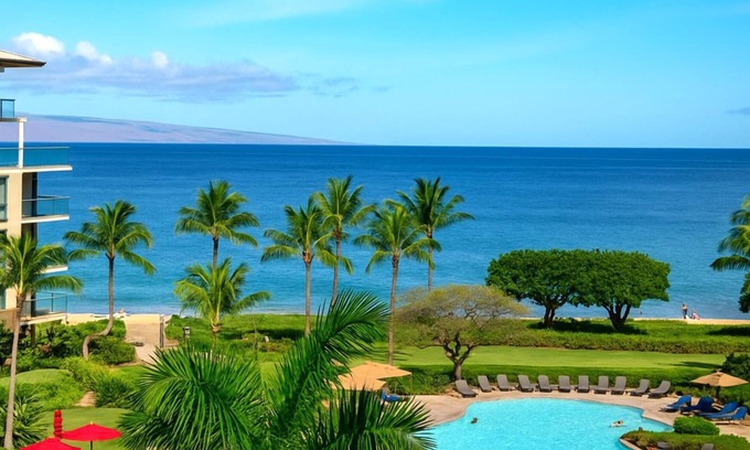 Honokowai Condo | KBM Resorts | Spacious 4-Bedroom Honua Kai Collection | Multi Unit Listing | Same Floor | Ocean Views + 3 Free Rental Cars! HKH-516/37/45