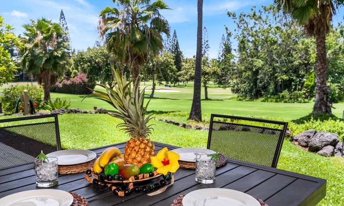 Keauhou Condo | Keauhou Palena#602 Ground Floor Unit, No Stairs, On Golf Course!