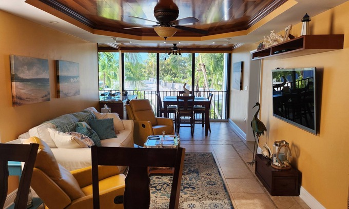Key Largo Condo | Key Largo hidden gem! Rare Moon Bay condo with 2.5 baths!