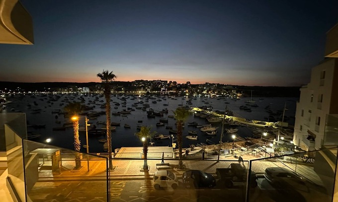 St. Paul's Bay Apartment | Kick back and relax in this newly built breathtaking views of Xemxija