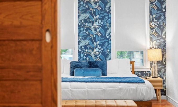 Lawrenceville Apartment | King Bed, Pet Friendly, Retro-Inspired!
