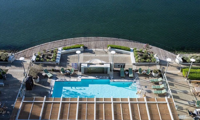 Redwood Shores Hotel | King Water View Room at Grand Bay San Francisco Hotel, Pet-friendly Property