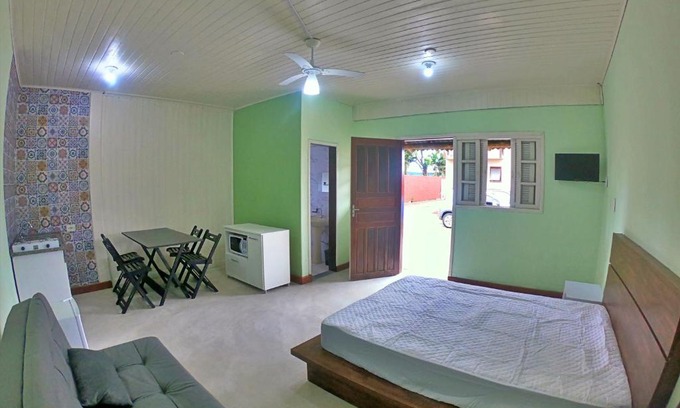 Boraceia House | Kitnet Com Ar, em frente a Praia de Boracéia