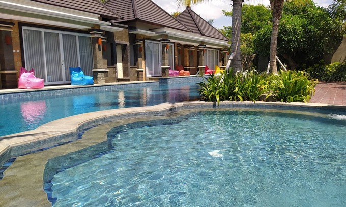 Gianyar Villa | Kori Maharani Villas - Lagoon Pool Access 5