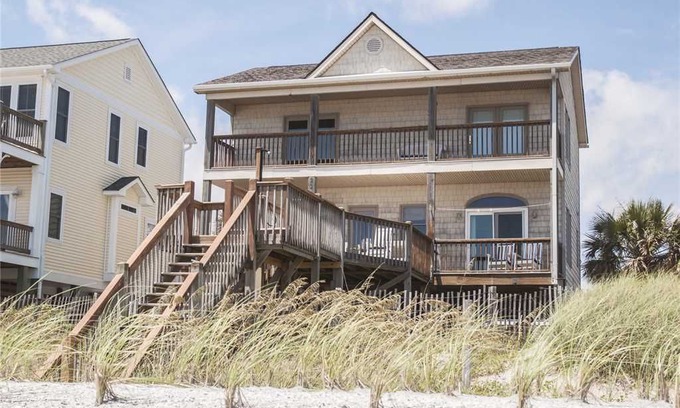 Long Beach House | Kure All: 3 BR / 2.5 BA home in Oak Island, Sleeps 7