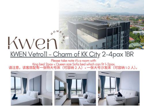 Kota Kinabalu Apartment | KWEN Vetro11 - Charm of KK City