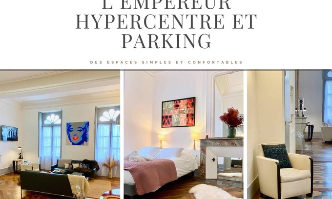 Montauban Apartment | L'empereur - Car park - Fiber - Netflix