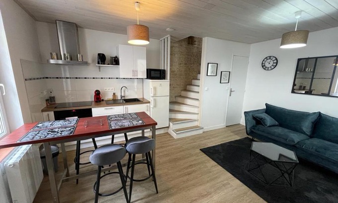 Centre Ville Apartment | L'escale - Centre ville - proche gare SNCF - Wifi