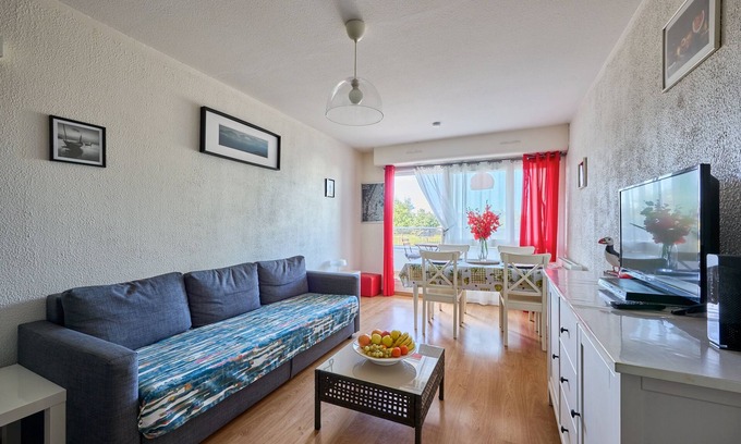 Courseulles-sur-Mer Apartment | L'Escale du Cap Horn - Appt 4p, à 1km de la mer