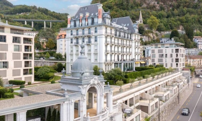 Montreux City Centre Apartment | L'Esplanade A3.8 by Interhome