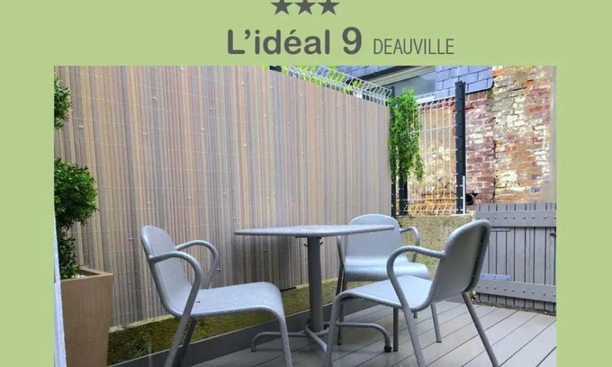 Deauville City Centre Apartment | L'IDEAL 9 (hypercentre avec terrasse)