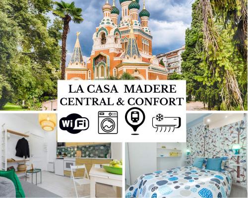 Vernier Apartment | La Casa Madere- Centre ville prés gare - wifi -confort et cosy prés des transports en communs