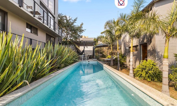 Amatlan Apartment | La casita with Pool and Mountain view