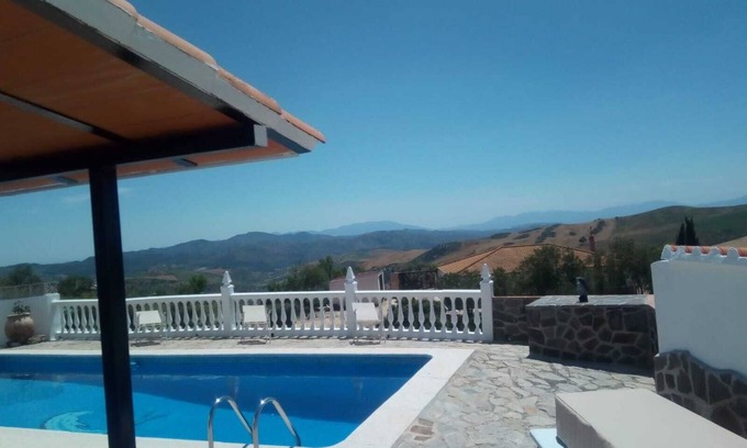 La Joya House | La Higuera, Antequera, 2 x 4 Personas. 2 Maisons de Avec une Piscine Grande