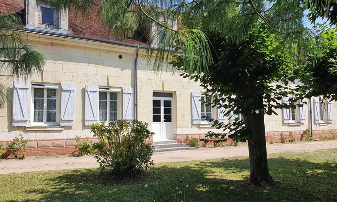 Noyers-sur-Cher House | La Maison Bleue - 250 m2 - 8 Personnes - Grand Jardin
