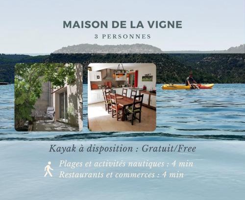 Bauduen Apartment | La maison de la vigne