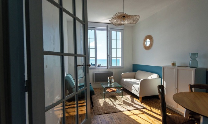 Ault Apartment | La Préférée, app vue mer à Ault