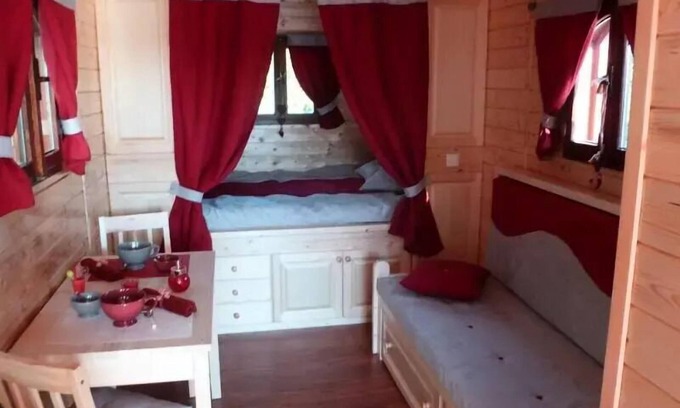 Cavalaire-sur-Mer Cabin | La Treille campsite* - 2 room trailer 2/3 people Air conditioned