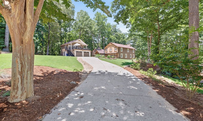 Buford House | Lake Escape with Largest 2-Story Dock on Lanier