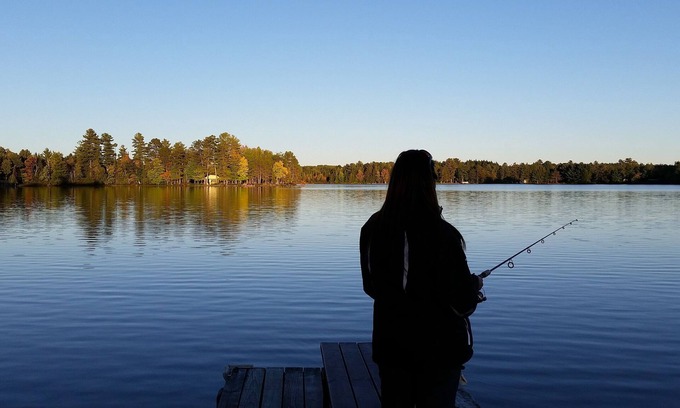 Eagle River Condo | Lake Forest Resort – Relax on a Pristine Sandy Beach in the Northwoods!
