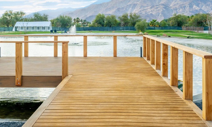 Palm Springs House | Lake Front - Private event space for up to 500 guests! Perfect for weddings!