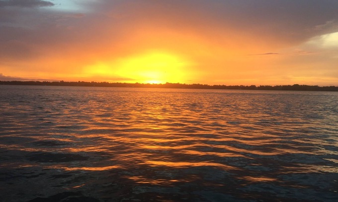 Lake Placid House | Lake House on Lake Placid, Florida - Beautiful Sunset Views