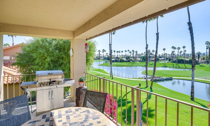 Palm Desert Condo | Lake, Mountain & Golf Views: Palm Valley Retreat