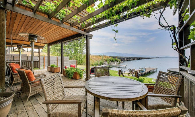 Sandpoint House | Lake Pend Oreille Oasis: Home w/Hot Tub & Games