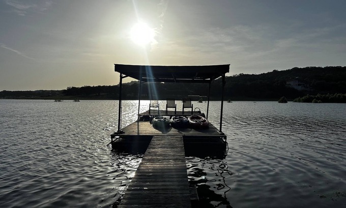 Lower Basin Lake Travis House | Lake Travis Waterfront Home - 4 Bed, 2 Bath, spectacular views, & private dock