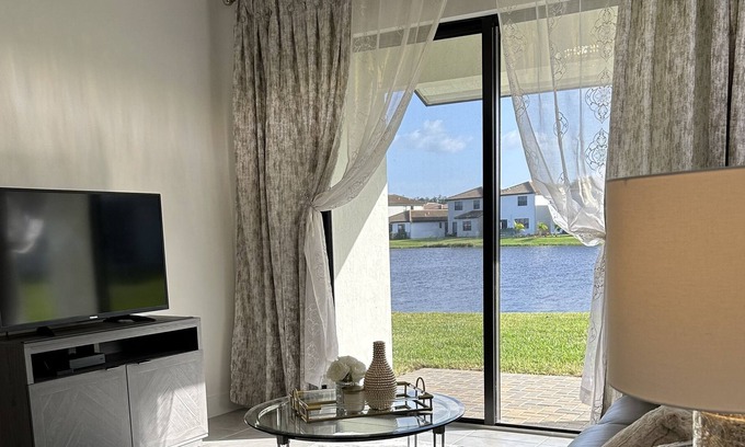 Ave Maria House | Lake view home, a little slice of Heaven